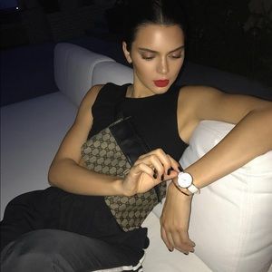 GUCCI GG Canvas Belt Bag Black